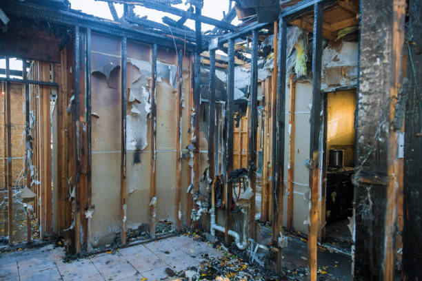 Professional Smoke Damage Removal technician working in Flemington, NJ